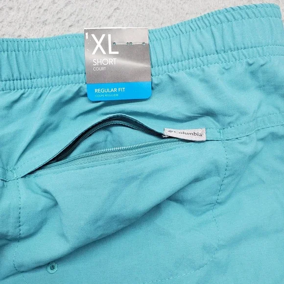 Columbia Sandy River Shorts Court‎ Womens XL Blue Regular Omni Shield - Picture 7 of 9